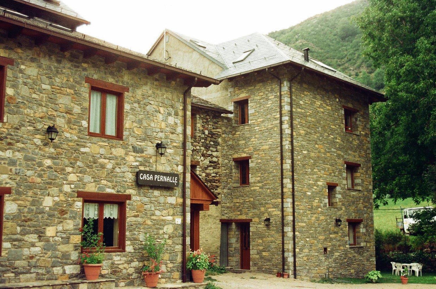 Hostal Pernalle Erill la Vall Luaran gambar
